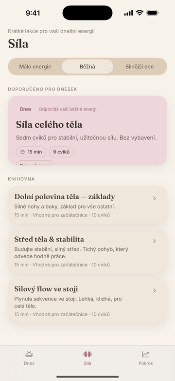 Knihovna síly