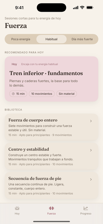 Biblioteca de fuerza