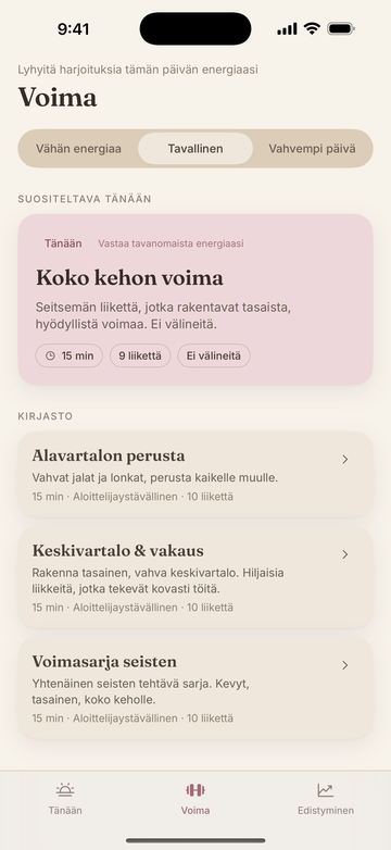Voimaharjoituskirjasto