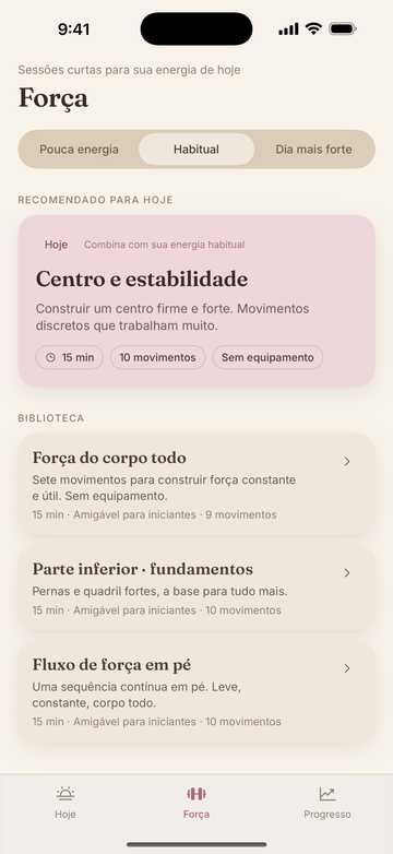 Biblioteca de força