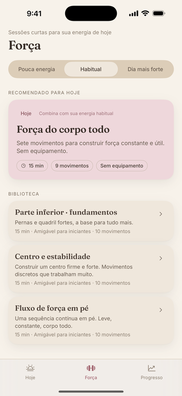 Biblioteca de força