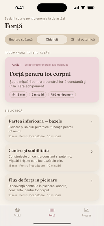 Bibliotecă de forță