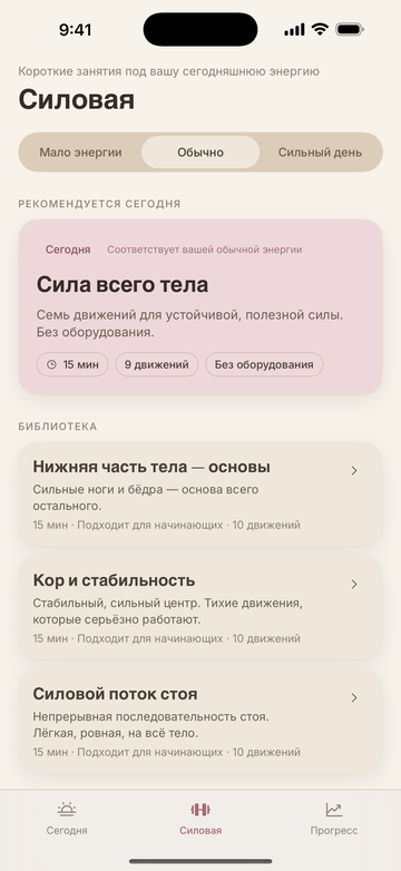 Библиотека силы